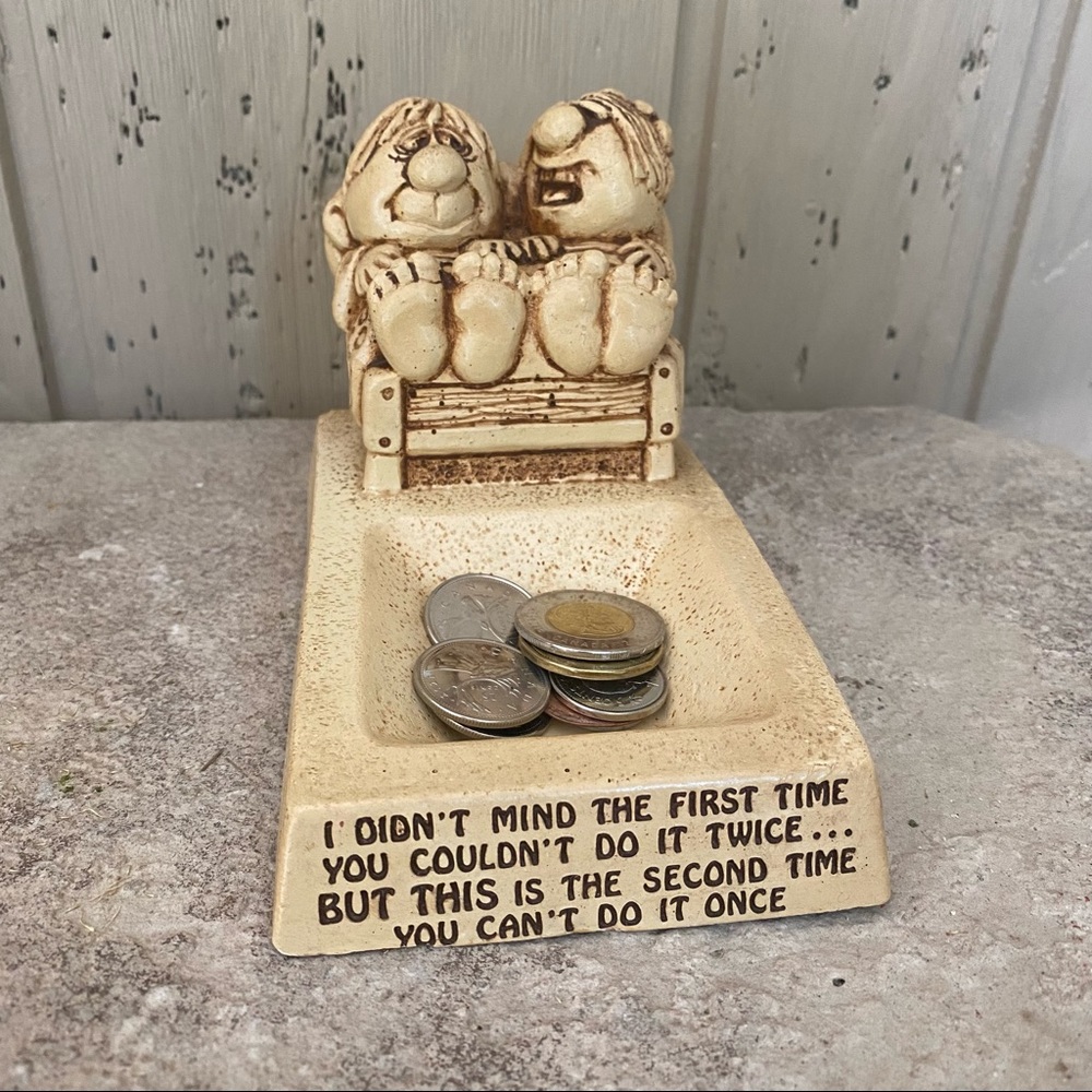 Vintage 1970s Comical Holder for small items